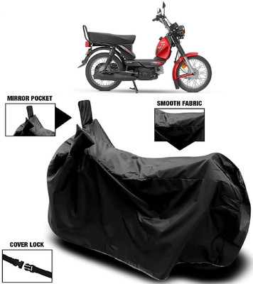 MMSSTAR Waterproof Two Wheeler Cover for TVS(XL 100, Black)