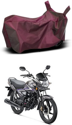 Mdstar Waterproof Two Wheeler Cover for Honda(CB Shine, Maroon)