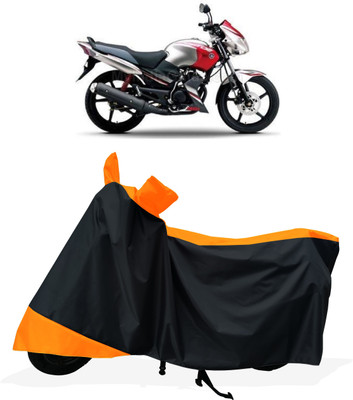Tricway Two Wheeler Cover for Yamaha(Gladiator RS, Orange)