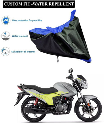 CODOKI Waterproof Two Wheeler Cover for Hero(Glamour Blaze, Blue)