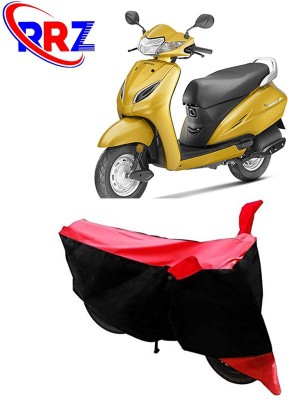 AutoGalaxy Waterproof Two Wheeler Cover for Honda(Activa 5G, Black, Red)