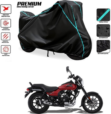 SThanaveX Two Wheeler Cover for Bajaj(Avenger 150 Street, Black)