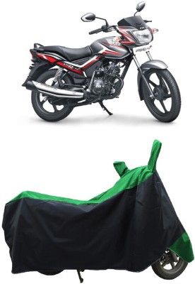 Coxtor Waterproof Two Wheeler Cover for TVS(Star City, Green)