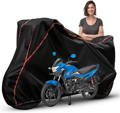 Car Styling Waterproof Two Wheeler Cover for Honda(Livo, Black, Red, Multicolor)