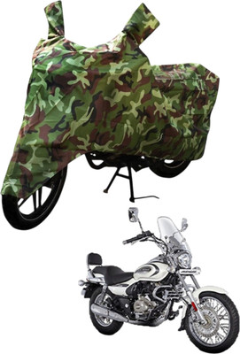 Aamaya Store Waterproof Two Wheeler Cover for Bajaj(Avenger 220 Street, Green)