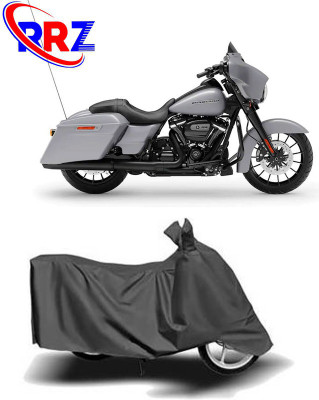 RRZ Waterproof Two Wheeler Cover for Harley Davidson(Street Glide Special, Grey)