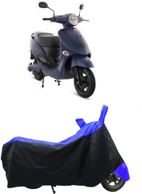 Coxtor Waterproof Two Wheeler Cover for Hero Electric(Electric Photon BS6, Blue)
