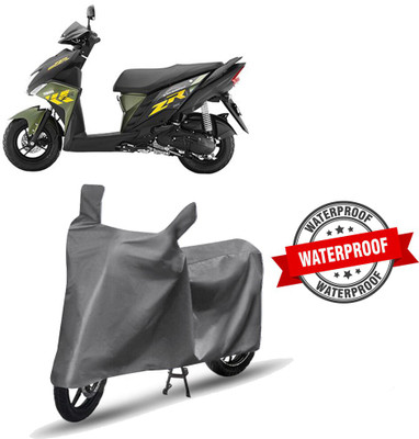 THE REAL ARV Two Wheeler Cover for Yamaha(Ray ZR, Grey)