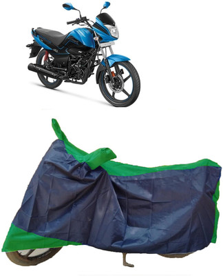 AutoFave Two Wheeler Cover for Hero(Splendor I Smart, Multicolor)