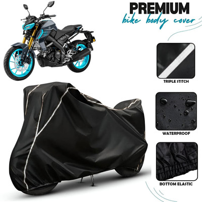 OliverX Waterproof Two Wheeler Cover for Yamaha(MT 15, Black)