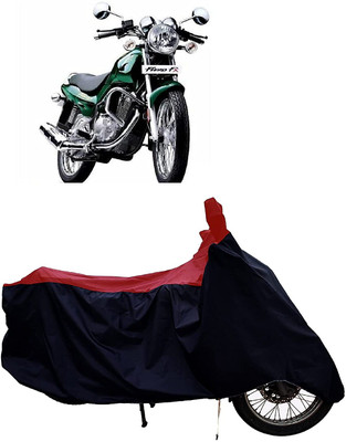 KEDIT Two Wheeler Cover for TVS(Fiero FX, Red, Black)
