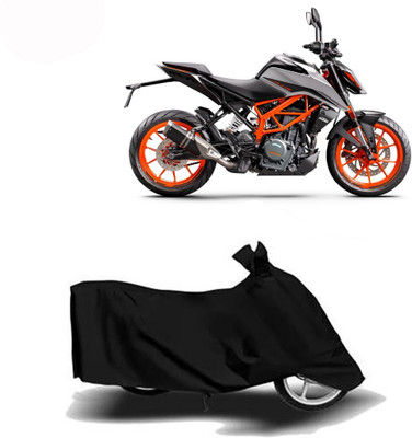 Exciting collections Two Wheeler Cover for KTM(Duke 390 ABS, Black)