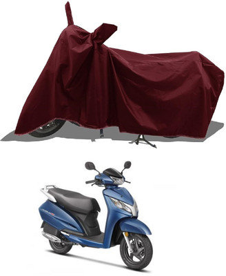 DeepShakshi AUTOMOTIVE Two Wheeler Cover for Honda(Activa 125, Maroon)
