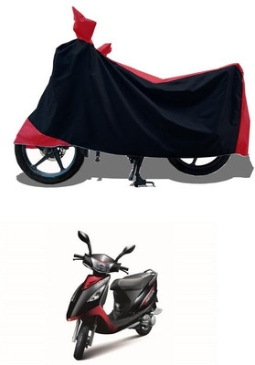 KEDIT Two Wheeler Cover for TVS(Streek, Red)