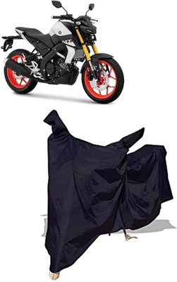 Amexride Two Wheeler Cover for Yamaha(MT 15 New BS6, Black)