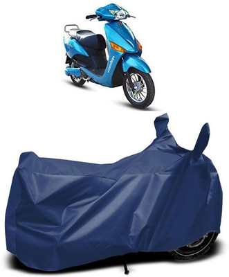 KEDIT Two Wheeler Cover for Hero(Electric Optima DX, Blue)