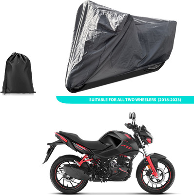 PAGORA Two Wheeler Cover for Hero(CBZ Extreme, Grey)