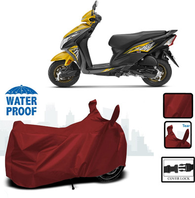 WMIZEXA Waterproof Two Wheeler Cover for Honda(Maroon)