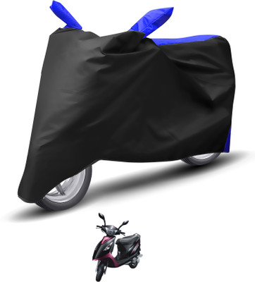 Caronix Waterproof Two Wheeler Cover for TVS(Streek, Blue)