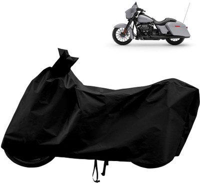 Horseyaart Waterproof Two Wheeler Cover for Harley Davidson(Street Glide Special, Black)