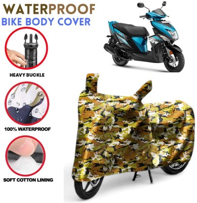 kerwa Waterproof Two Wheeler Cover for Yamaha(RayZR 125, Multicolor)