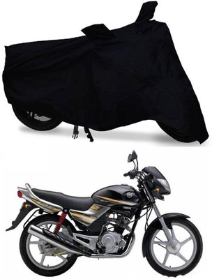 Mdstar Waterproof Two Wheeler Cover for Yamaha(Libero, Black)