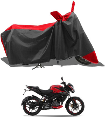KEDIT Two Wheeler Cover for Bajaj(Pulsar NS-160 BS6, Red)