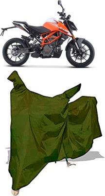 Amexride Two Wheeler Cover for KTM(125 Duke BS6, Maroon)