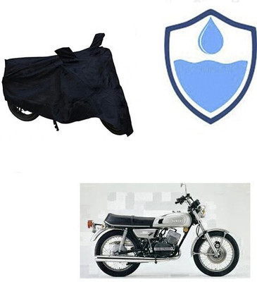 DeepShakshi AUTOMOTIVE Waterproof Two Wheeler Cover for Yamaha(RD 350, Black)