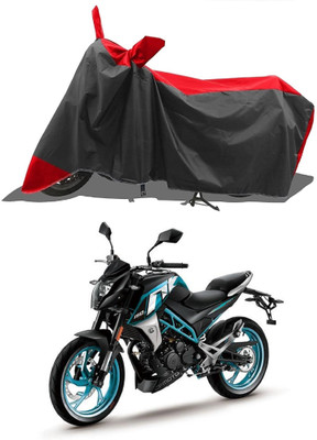GROFATIK Two Wheeler Cover for CFMoto(150NK BS6, Red)