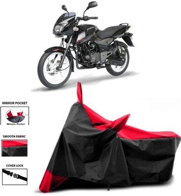 HWSXQAE Two Wheeler Cover for Bajaj(Pulsar 150, Red, Black)