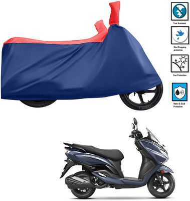 CODOKI Waterproof Two Wheeler Cover for Suzuki(Burgman Street 125, Red)