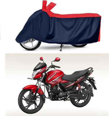 NIRUJI TRADERS Waterproof Two Wheeler Cover for Hero(Glamour i3s BS6, Multicolor)