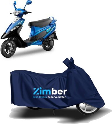 THE REAL ARV Two Wheeler Cover for TVS(Scooty Pep+, Blue)