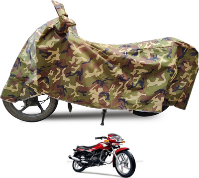Euro Care Waterproof Two Wheeler Cover for TVS(Star Sport, Black)