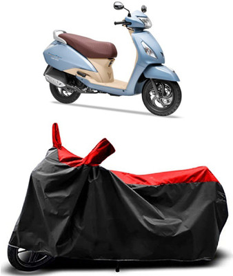 MMSSTAR Waterproof Two Wheeler Cover for TVS(Jupiter Grande BS6, Red)