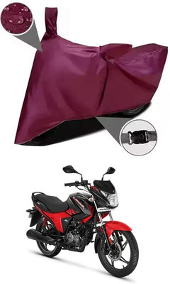 AASHTIK MART Two Wheeler Cover for Hero(New Glamour, Maroon)