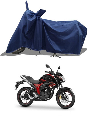 KEDIT Two Wheeler Cover for Suzuki(Gixxer 250, Blue)
