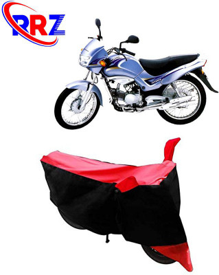 AutoGalaxy Waterproof Two Wheeler Cover for Kinetic(Boss, Black, Red)