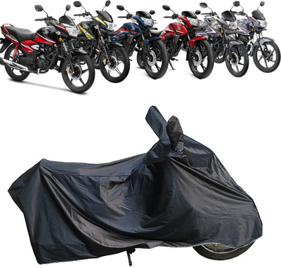 NG Auto Front Two Wheeler Cover for Honda(CB Shine, Black)
