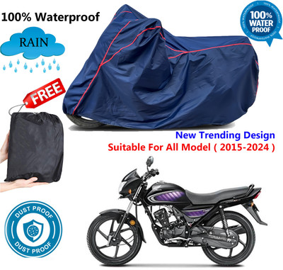 AUTOCAD Waterproof Two Wheeler Cover for Honda(Dream Neo, Blue, Red)