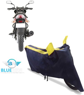 BLUERIDE Two Wheeler Cover for Bajaj(Discover 125 DTS-i, Yellow)