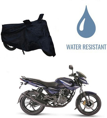 DeepShakshi AUTOMOTIVE Waterproof Two Wheeler Cover for Bajaj(Pulsar 135 LS DTS-i, Black)