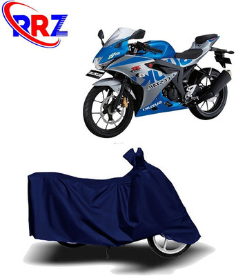 RRZ Two Wheeler Cover for Suzuki(GSX R150, Blue)