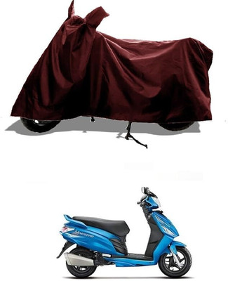 KEDIT Two Wheeler Cover for Hero(Maestro Edge 110 BS6, Maroon)
