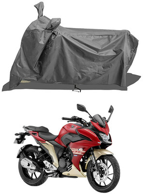 A G Enterprises Waterproof Two Wheeler Cover for Yamaha(Fazer-250 BS6, Grey)