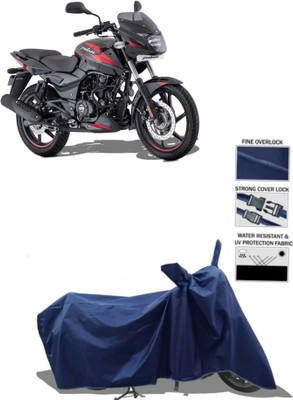 RAQTRO Waterproof Two Wheeler Cover for Bajaj(Pulsar 150 BS6, Blue)