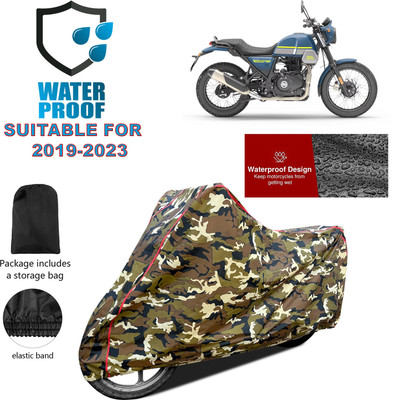 GOSHIV-car and bike accessories Waterproof Two Wheeler Cover for Royal Enfield(Yellow)