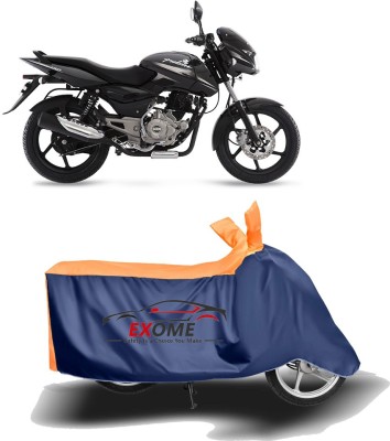 EXOME Two Wheeler Cover for Bajaj(Pulsar 150, Orange)