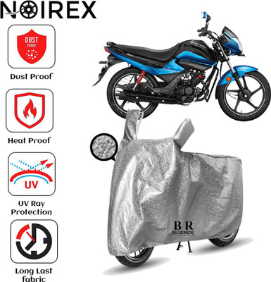 NOIREX Two Wheeler Cover for Hero(Splendor I Smart, Black)